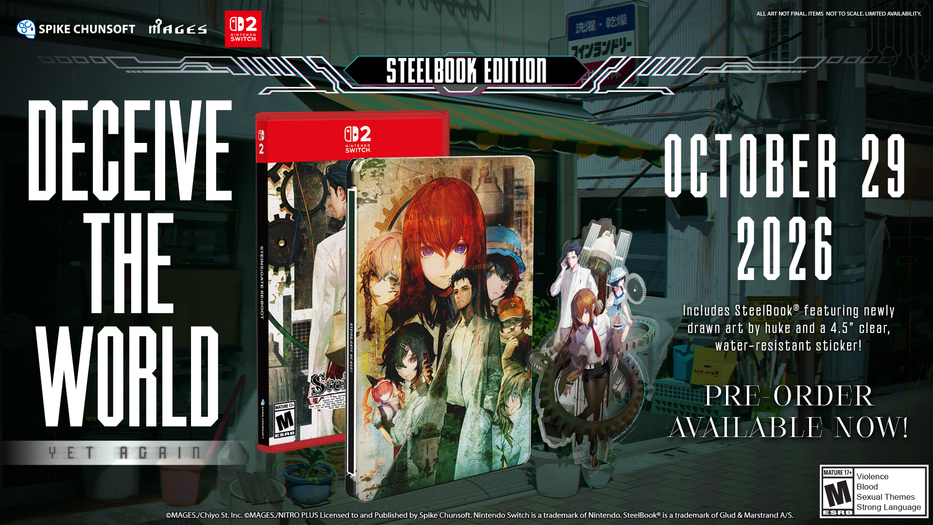 STEINS;GATE RE:BOOT — Available October 29, 2026